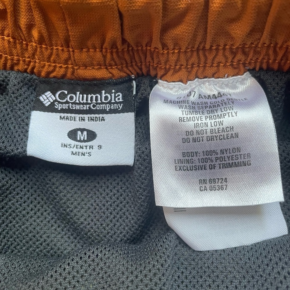 Columbia Men’s Cargo Utility Hiking Shorts Size M Olive Green - Picture 5 of 5